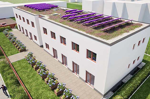 Vizualizace budoucí podoby domova pro klienty s poruchou autistického spektra v...