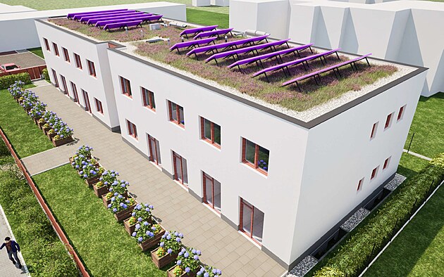 Vizualizace budoucí podoby domova pro klienty s poruchou autistického spektra v...