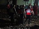 Noní raketový útok na Kyjev zabil devt lidí, jsou desítky zranných