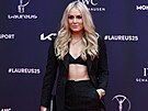 Americká ly�a�ka Lindsey Vonnová na p�edávání cen Laureus.