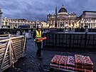 Vatikán se p�ipravuje na poh�eb pape�e Franti�ka. (25. dubna 2025)
