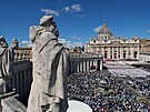 Ve Vatikánu probíhá poh�eb pape�e Franti�ka. (26. dubna 2025)