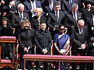 Ukrajinský prezident Volodymyr Zelenskyj na poh�ební m�i pape�e Franti�ka ve...