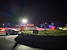 Smrtelná nehoda v obci Stochov v okrese Kladno.