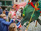 V Budjovicch se konalo Svatojisk vnen drak.