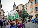 V Budjovicch se konalo Svatojisk vnen drak.