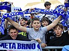 Brnnt fanouci se pi poslednm zpase finle extraligy seli na Zelnm...