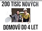 Piráti zahajují kampa� k dostupnému bydlení. (23. dubna 2025)