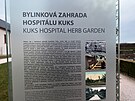V bylinkov zahrad na Kuksu nainstalovali informan cedule