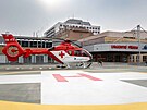 Opraven hlavn heliport u urgentnho pjmu Fakultn nemocnice Ostrava. (25....