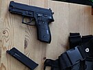 Pi domovn prohldce policist nali kulikovou pistoli. (21. dubna 2025)