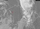Po��r u Rynholce na Rakovnicku zaznamen�n dru�ic� Meteosat-12. (21. dubna 2025)