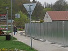 Výrazná promna eká také soutok Balinky a Oslavy, který je na samém okraji...