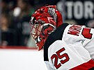 Jacob Markström v brán New Jersey Devils