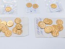 Zlat mince nalezen u Zviiny pochzej z let 1808 a 1915, nkdo si je uloil...