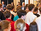 Gymnazist ve Dvoe Krlov debatovali s prezidentem Petrem Pavlem. (24. dubna...
