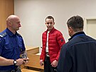 Osmnctilet Thomas Dumler u Okresnho soudu Plze-sever. (25. dubna 2025)
