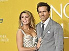 Blake Lively a Ryan Reynolds v New Yorku (27. dubna 2025)