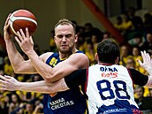 Ústí nad Labem, 20. 4. 2025. Basketbalová liga NBL, Sluneta Ústí nad Labem -...