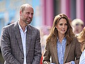 Princ William a princezna Kate na náv�t�v� Skotska v Tobermory (29. dubna 2025)