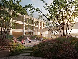 �Chceme být dobrým sousedem a kampus maximáln� otev�ít obyvatel�m Smíchova jako...