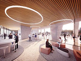 Zam�stnanci �eské spo�itelny by se m�li do nových budov na pra�ském Smíchov�...