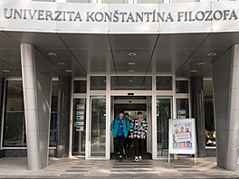 Univerzita Kontantína Filozofa (UKF) v Nite (16. února 2023)