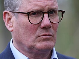 Britský premiér Keir Starmer (22. dubna 2025)