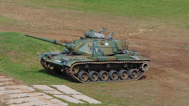 Tank M60 Patton ze sb�rky Vojensk�ho historick�ho �stavu