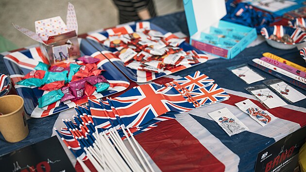 Britsk den v parku na Moravskm nmst v centru Brna se kon dva dny ped osmdestiletm vrom osvobozen Brna. (24. dubna 2025)