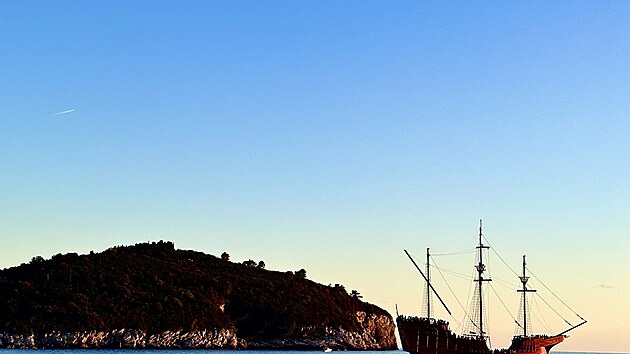 Ka�a, tedy star� p��stav v Dubrovn�ku, m� p��jemn� poklidnou atmosf�ru.