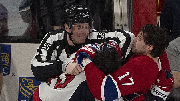 Bitka na st��da�ce. Josh Anderson a Tom Wilson se poprali na netradi�n�m m�st�.