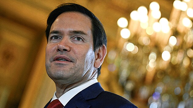 Americk ministr zahrani Marco Rubio (17. dubna 2025)