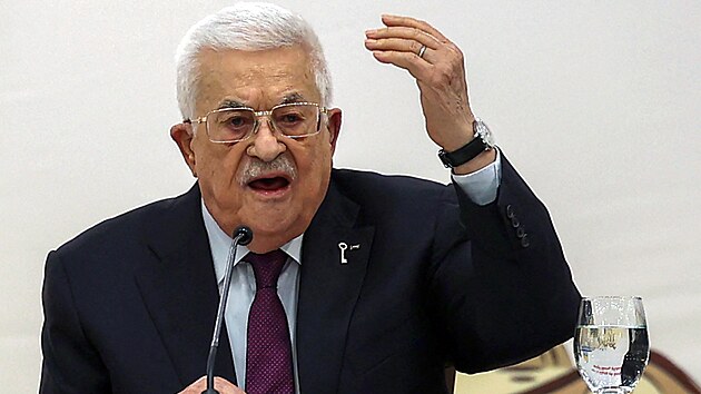 ��f palestinsk� autonomie Mahm�d Abb�s (23. dubna 2025)