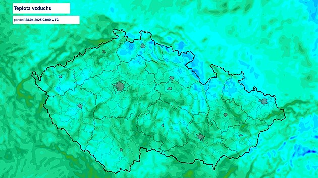 V pond�l� o�ek�vaj� meteorologov� jasno a� polojasno. Nejvy��� teploty se budou...