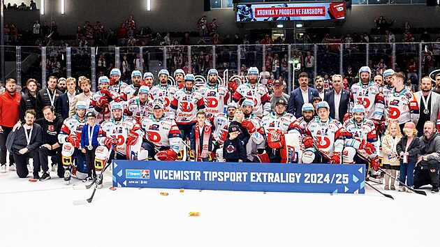 Hokejist Pardubic po prohe finle extraligy proti Komet Brno.