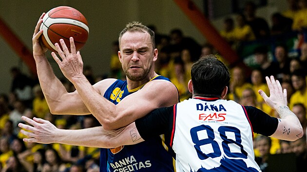 Ústí nad Labem, 20. 4. 2025. Basketbalová liga NBL, Sluneta Ústí nad Labem -...