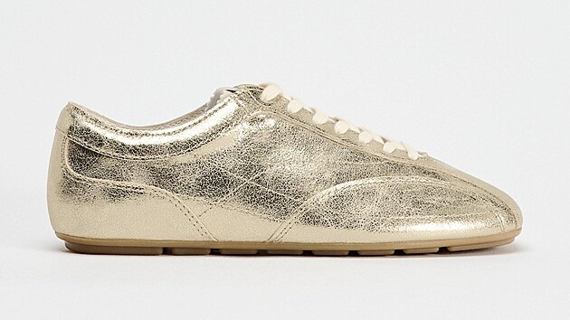 Zara Metallic Effect Sneakers
