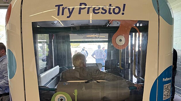 Na EXPO 2025 v japonsk sace se Karlovarsk kraj prezentuje projektem autonomnho minibusu pro Marinsk Lzn.