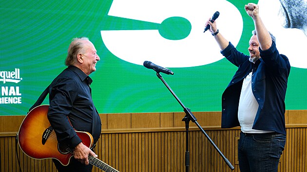 Petr Janda a Pavel Horv�th si dali duet.