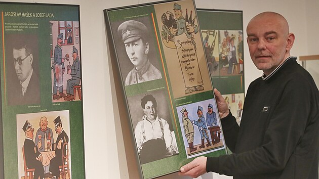 Historik Radek Polch zmapoval souvislosti mezi znmou literrn postavou vojka vejka i jejm autorem Jaroslavem Hakem a mstem Nov Jin.