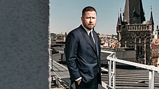 Guvernér �eské národní banky Ale� Michl, Praha 28. dubna 2025.