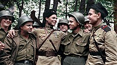 Setkání amerických a sov�tských voják� v Torgau (25. dubna 1945)