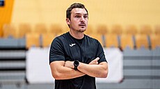 Trenér futsalist Chrudimi, bývalý reprezentant Matj Slováek. (2025)