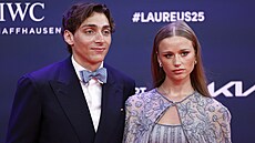 védský tyka Armand Duplantis s pítelkyní Desire Inglanderovou na pedávání...