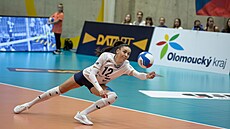 Finále play off volejbalové extraligy �en - 3. zápas:  VK Prost�jov - VK...