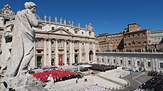 Ve Vatikánu probíhá poh�eb pape�e Franti�ka. (26. dubna 2025)