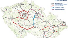 Plán rozvoje dálni�ní sít� po roce 2050.
