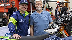 David Pabi�ka s prezidentem Petrem Pavlem