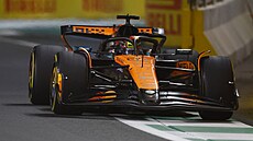 Oscar Piastri na trati Velké ceny Saúdské Arábie